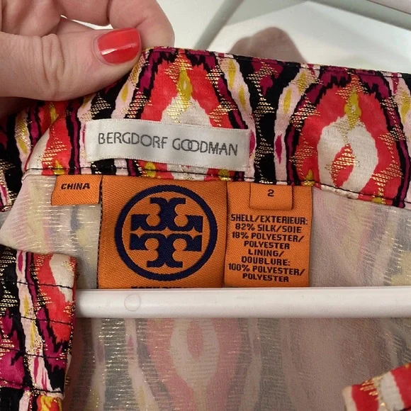 Tory Burch printed silk tunic - Picture 2 of 4